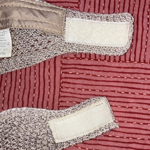 Stylish Tan sparkly gold tone Visor Cap - Picture 5 of 11